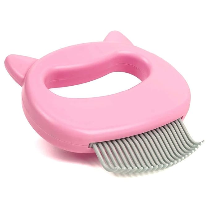Leo's Paw The Original Pet Hair Removal Massaging Shell Comb Soft Deshedding by LeosPaw