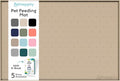Dog Food Mat - Raised Edges Dogs Mat by PETHAPPILY