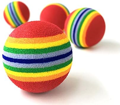 PET SHOW 50pcs 1.38" Cat Toy Balls Interactive - Image 3