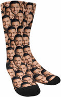 MyPupSocks Custom Personalized Photo Pet Face Socks, Cat and Dog Tracks Paws by MyPupSocks