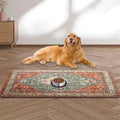 Large Pet Feeding Mat, 36" x 24" Bohemia Absorbent Quick Dry Dog Mat