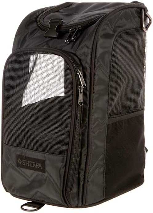 Sherpa Deluxe Guaranteed On Board Convertible Pet Carrier & Backpack by Sherpa