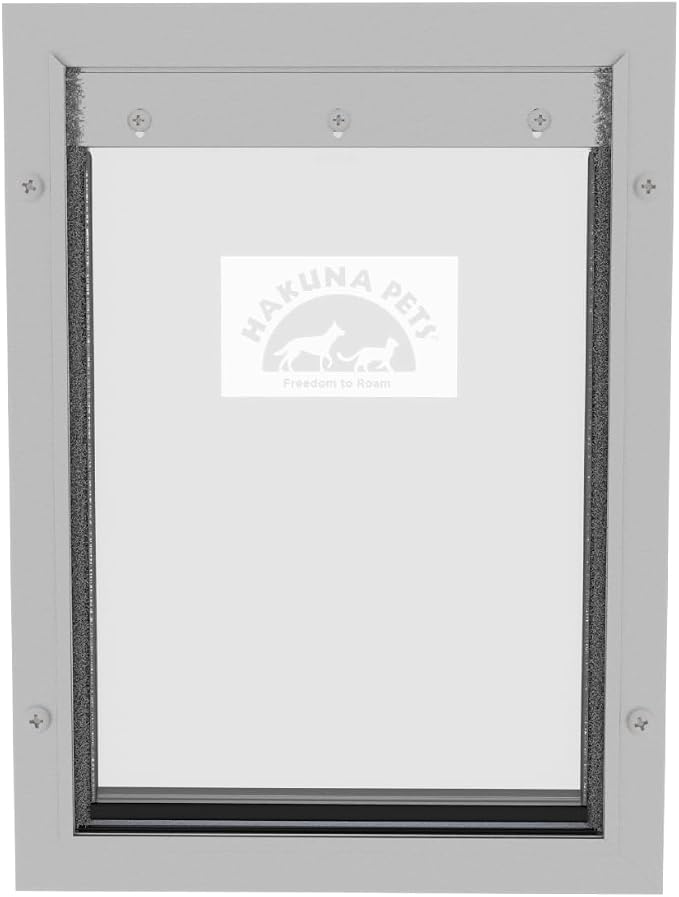 Hakuna Pets Deluxe Aluminum Pet, Cat and Dog Door - Image 2