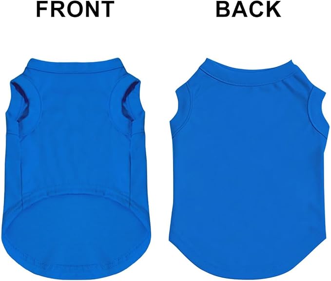 Custom Dog Clothes Shirts for Small Large Dogs Breathable Pet Shirt Customized - Image 2
