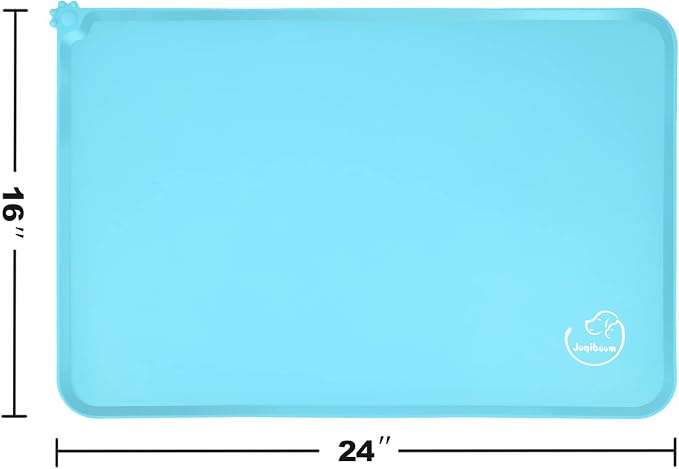 Silicone Waterproof Dog Cat Pet Feeding Mats, Non Slip, Easy Clean Pet Dog Cat - Image 2