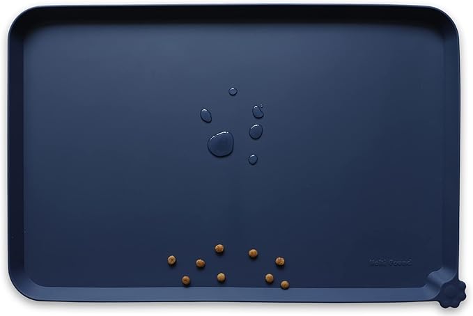 Hoki Found L Silicone Non Slip Pet Dog Cat Bowl Mats by Hoki+Found