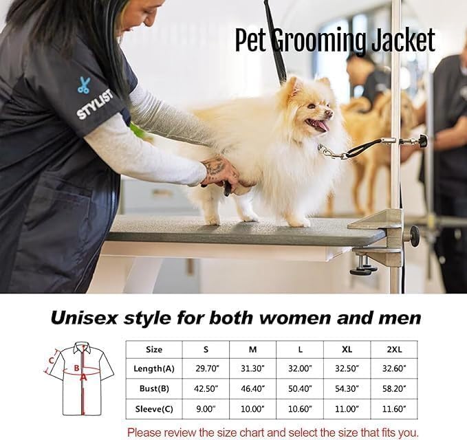 Custom Pet Grooming Jackets - Image 5
