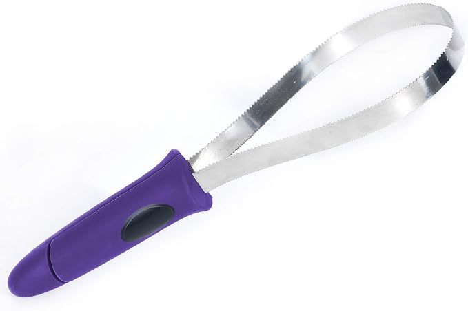Dual-Sided Shedding Blade with Stainless Steel Blade De-Shedding Tool by BOTH+WINNERS