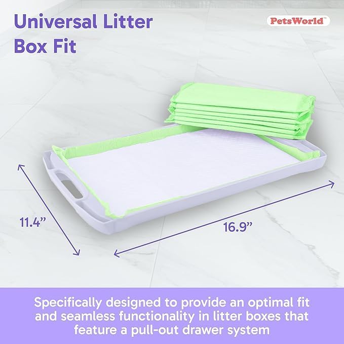 PetsWorld Universal Fit Multi-Cat Pad Refills - Image 3
