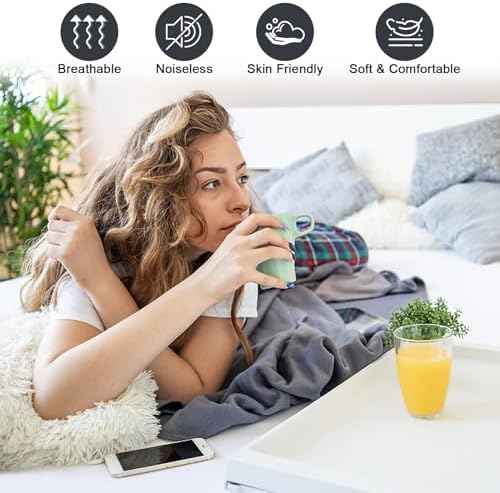 Twin Mattress Protector Waterproof, Fitted Sheet Style Breathable