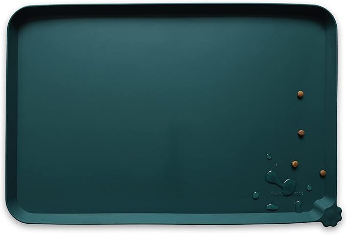 Hoki Found X-Large Silicone Non Slip Pet Food Mats by Hoki+Found