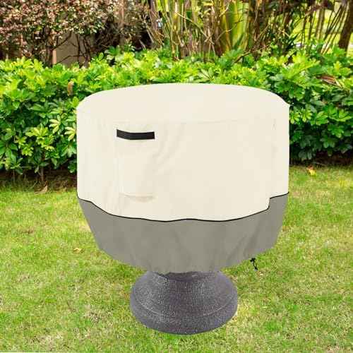 Bitubi Bird Bath Cover(24"x18") 600D Oxford Cloth Garden Fountain