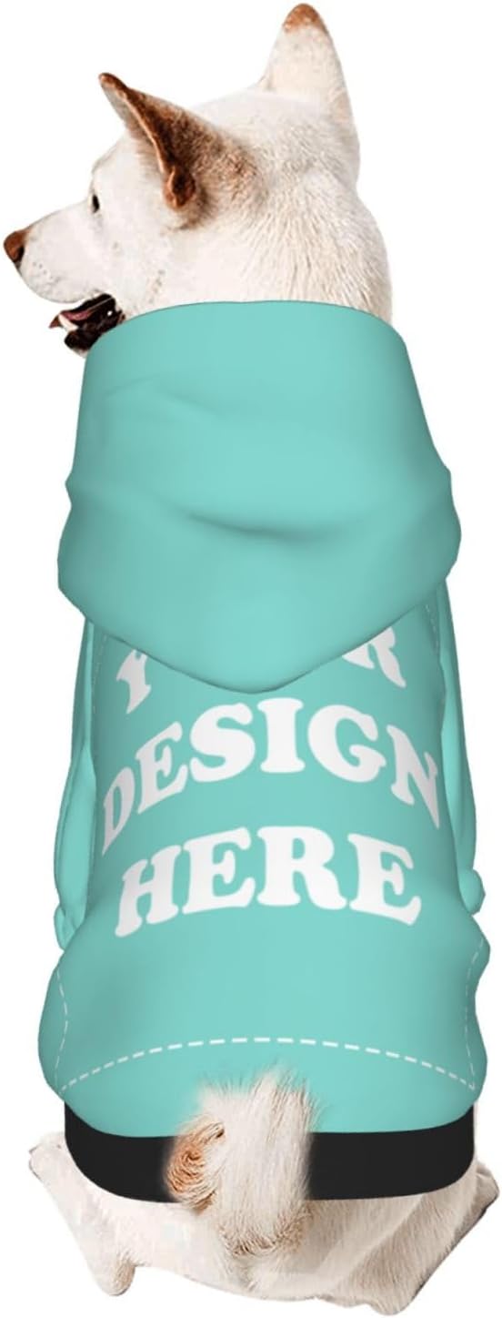 Dog Costume, Custom Dog Hoodie, Dog Name Costume Holiday Pet Pajamas Outfit by KMITBPN