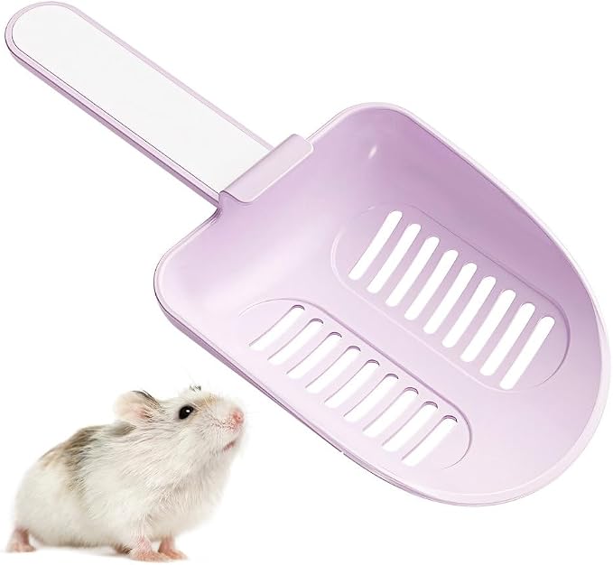 DONGKER Hamster Litter Scoop, Reusable Hanging Hamster Sand Bath Scoop by DONGKER
