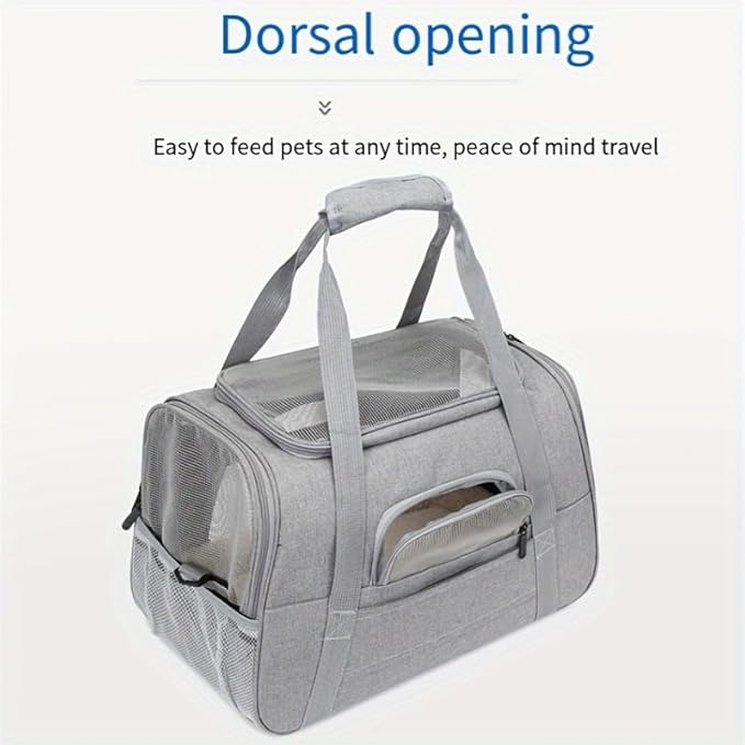 Cat Carriers, Dog Carriers, Pet Carriers – Airline-Approved Soft-Sided Bag - Image 6