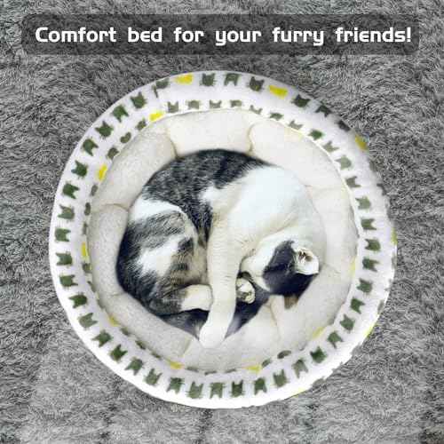 AIWIKIDE Dog Sofa Bed, Anti-Anxiety Puppy Cuddler Bed for Puppy Dog &