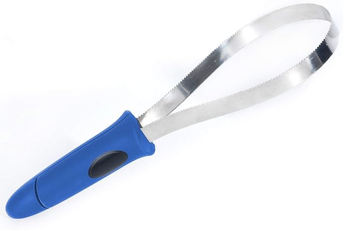 Dual-Sided Shedding Blade with Stainless Steel Blade De-Shedding Tool by BOTH+WINNERS