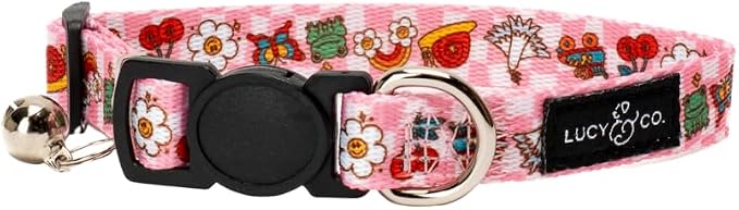 Lucy & Co. Cutie Patootie Breakaway Cat Collar by LucyCo