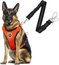 SlowTon Dog Seat Belt Harness for Car, Dog Car Harness Adjustable Mesh by SlowTon