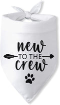 New to The Crew Dog Bandana New Puppy Announcement Gift by PwrlveiutforYou