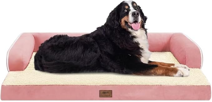 Orthopedic Washable Large Dog Bed, Large XXXL Pet Dogs by Mekiy