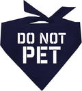 Do Not Pet Dog Bandana by TeesTails
