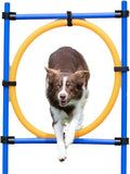 TRIXIE Dog Agility Ring, Portable Dog Hoop, Obstacle Course Equipment, by TRIXIE