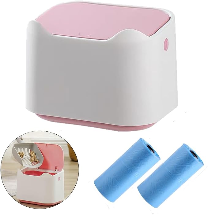Cat Litter Trash Can Mini Countertop Trash Can by WEWAYKGJ