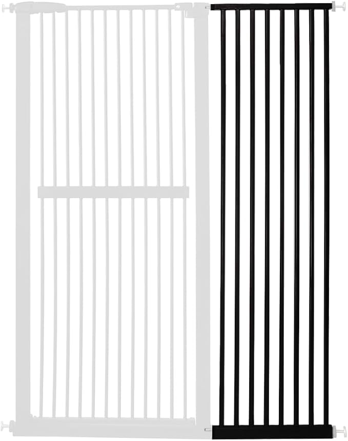 Lumizone Extra Tall Cat Gate Extension Kit 61.02" High Pressure Mounted 16.73" by Lumizone