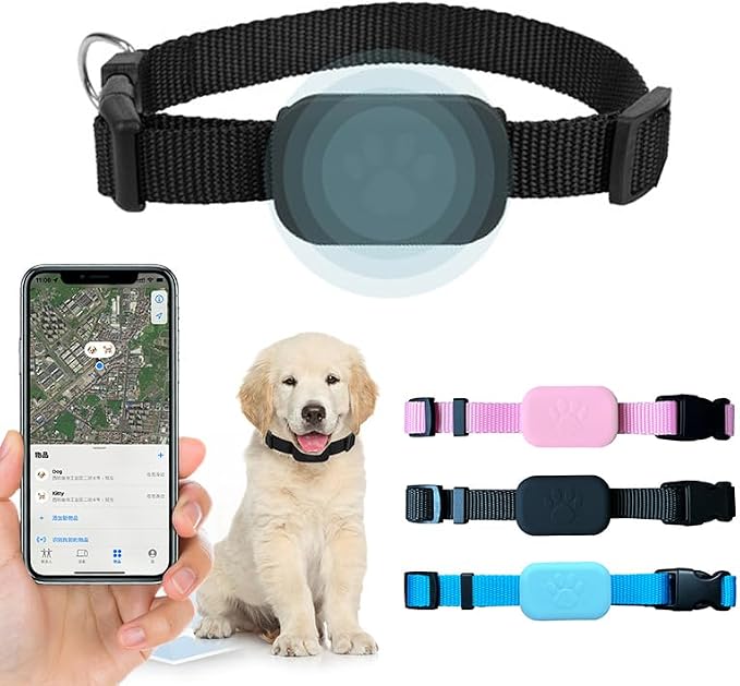 PawsPath Pet GPS Tracker Collar, Unlimited Range Waterproof Cat Dog Anti-Lost by Unknown