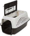 Petmate Dog Crates for Small Dogs & Cat Carriers, Two-Door Plastic Pet Kennel by Petmate