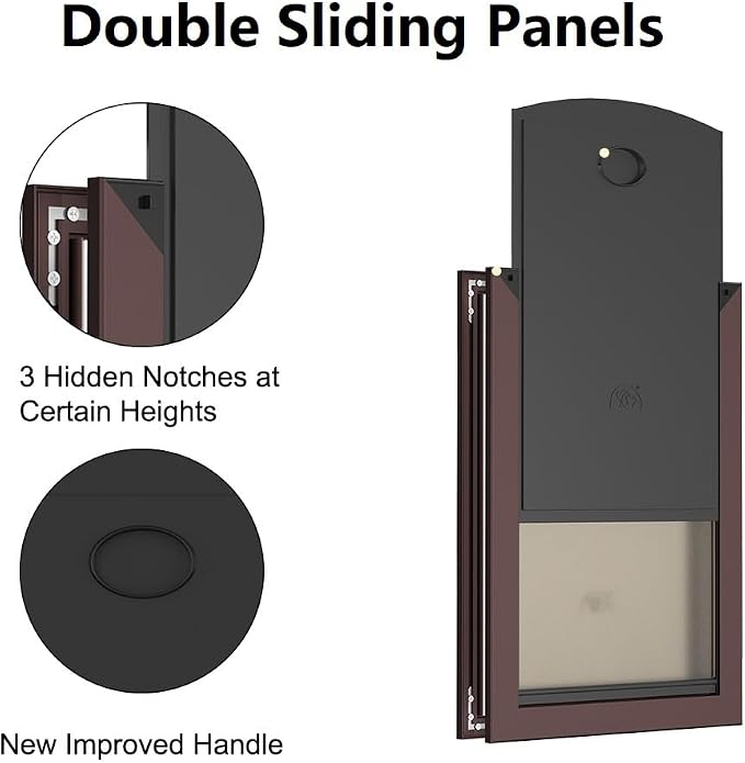 Rescumascer Aluminum Medium Dog Door - Image 3