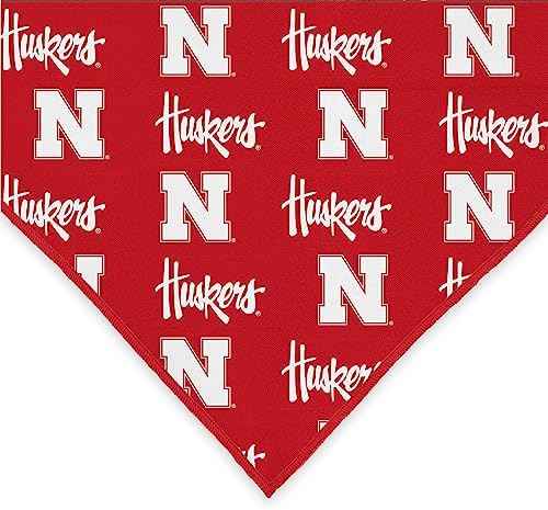 Nebraska Cornhuskers Officially Licensed Bandana for Dogs and Cats