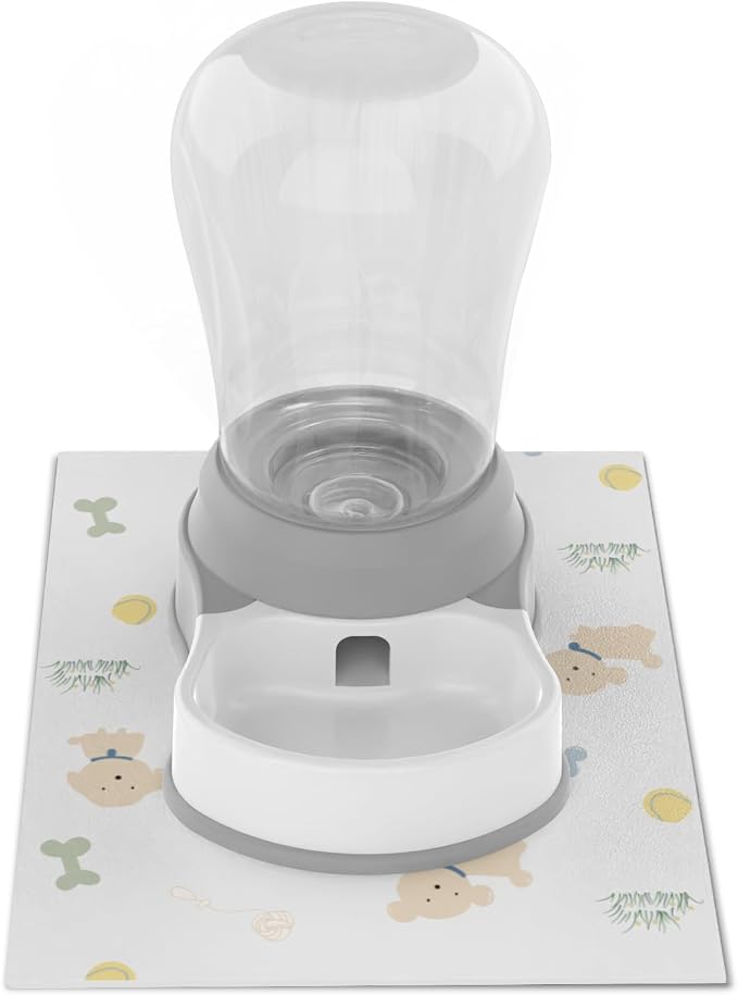 1.6 Gallon Automatic Dog Water Dispenser, Premium Large Capacity Gravity Pet by STALTWO