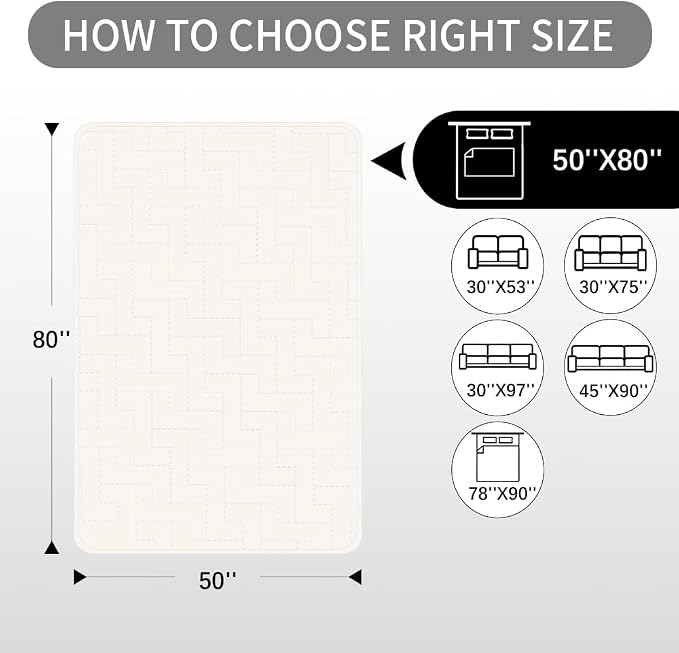 fuguitex Waterproof Dog Bed Cover Couch Cover - Image 7