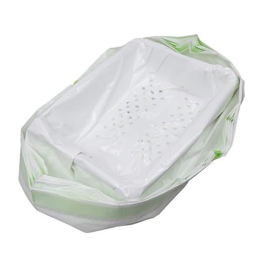 HANABASS 2sets Pet Cat Litter Filter Bag Bags Large Hole Automatic Closing - Image 5
