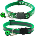 2 Pack Cat Collars Quick Release Reflective Kitten Collar by Unknown