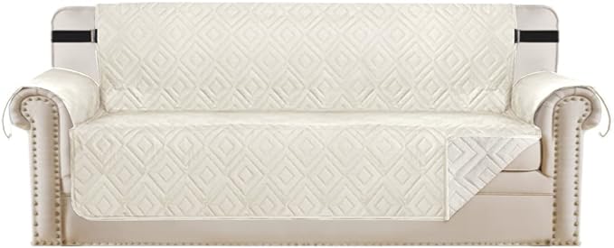 H.VERSAILTEX Reversible Sofa Slipcover Furniture Protector Water Resistant 2" by HVERSAILTEX