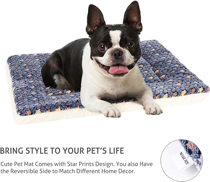 Mora Pets Dog Bed Crate Pad Ultra Soft Pet Bed - Image 6