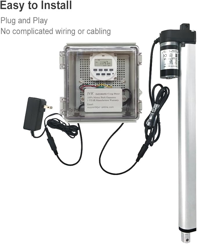 JVR Automatic Chicken Coop Door Opener - Image 5