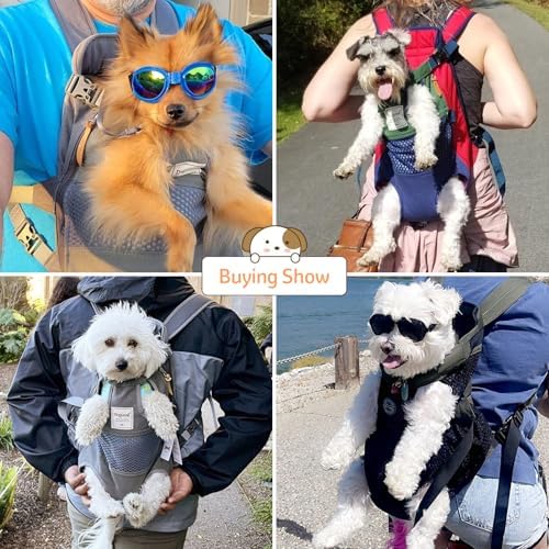Dog Backpack Carrier Small Dog Backpack, Pet Dog Front Backpack Legs