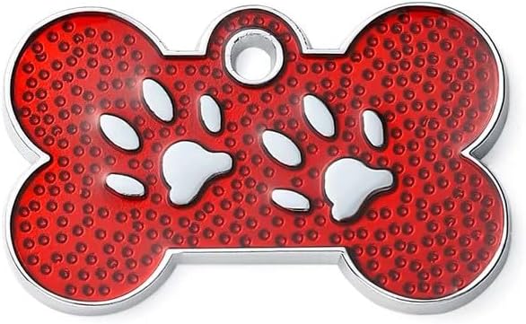 Personalized Dog Cute Paw Pet ID Tag by COOLLIANT