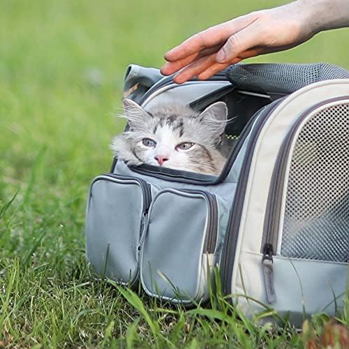 FUKUMARU Cat Carrier, Soft-Sided Small Dog Carrier, Large Cat Travel Bag - Image 4