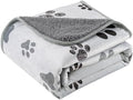 Waterproof Dog Blankets Pet Blanket 60"x80", Soft Fluffy Sofa Car Bed Protector by CAPTSNOOZE