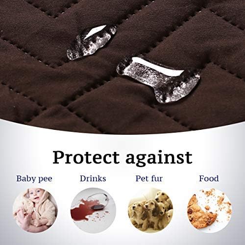 H.VERSAILTEX Reversible Chair Cover Furniture Protector Anti-Slip Couch Cover - Image 3