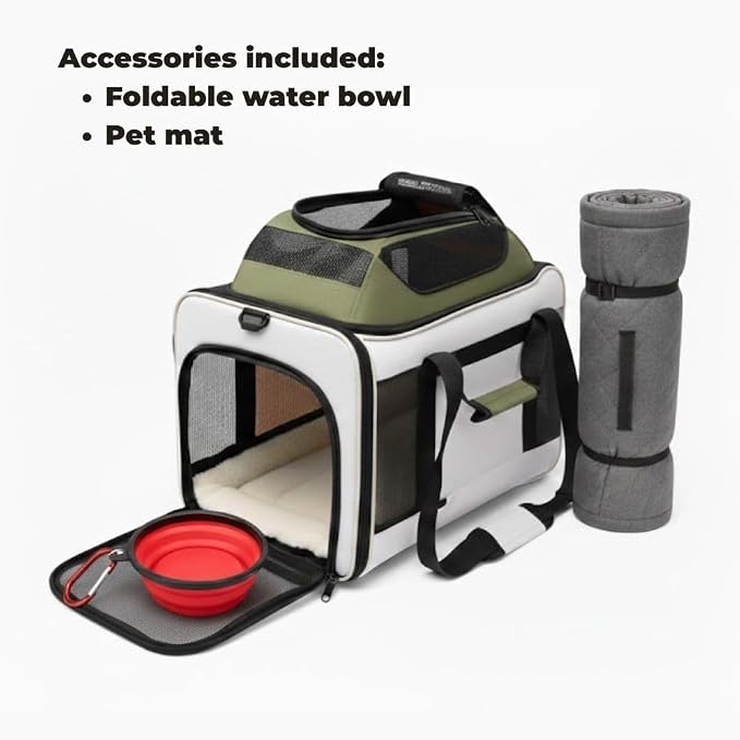 Cat Carrier Dog Carrier Airline Approved, Pet Carrier - Image 2
