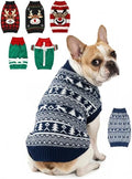 Dog Christmas Sweater, Soft Warm Pet Clothes Coat by AURUZA
