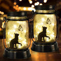 kyoryuger Cat Solar Lanterns 2PACK Cat Lover Gifts for Women Mom