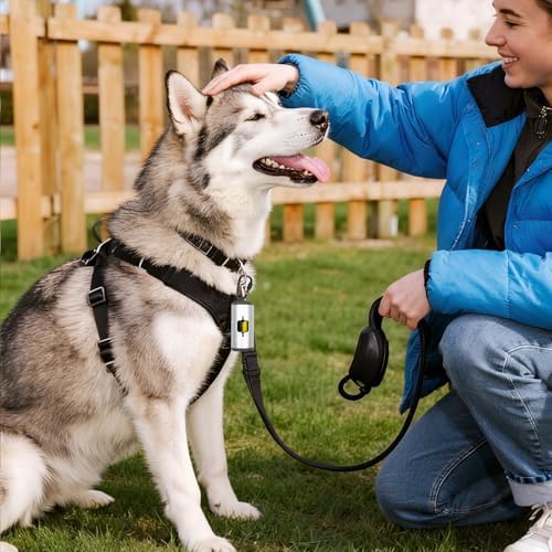 Metal Dog Poop Bag Holder 2-Pack w/Leash Clip|Durable