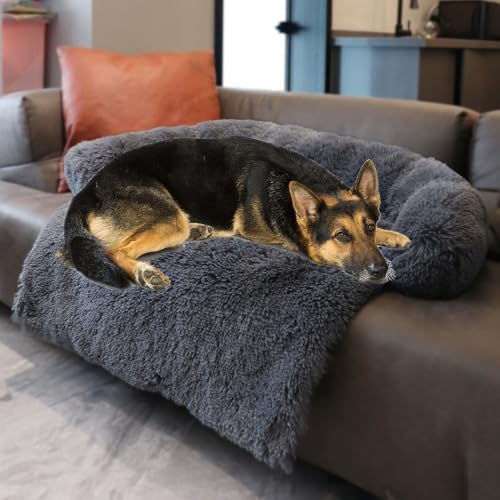 Tinaco Calming Dogs/Cats Bed Mats, Dog Pad Washable Removable Couch Cover by Tinaco